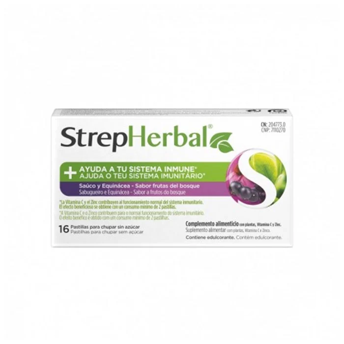 Cartamo ed Echinacea Strepsils Strepherbal