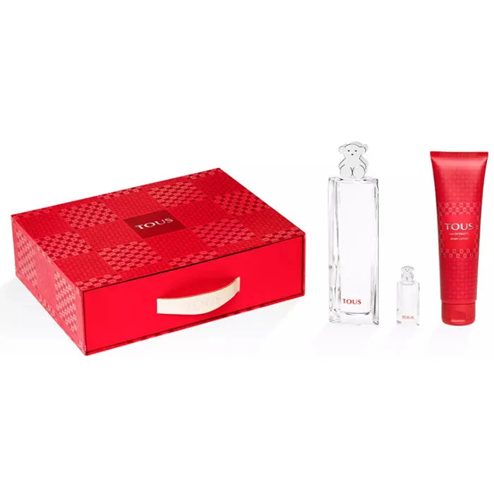 Tous Tous Eau De Toilette Spray 90ml Set 3 Pezzi
