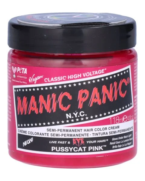 Manic Panic Semi-Permanent Color Cream Pussycat Pink