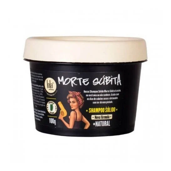 Lola Cosmetics Morte Súbita Shampoo Solido Bio 100g