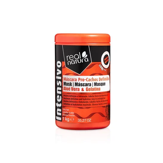 Real Natura Pro Maschera Ricci Definiti 1kg