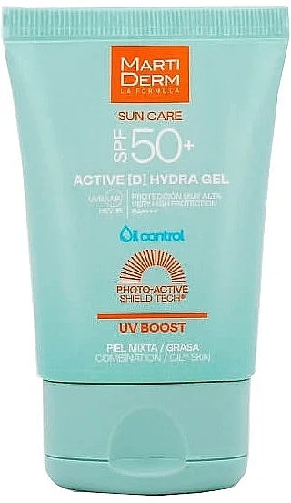 Gel solare per il viso
