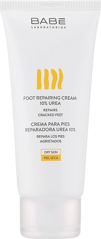 Crema per piedi con urea al 10%