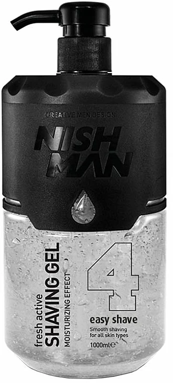 Gel da barba, con dosatore