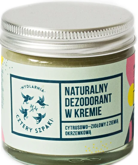 Deodorante in crema al profumo di erbe e agrumi