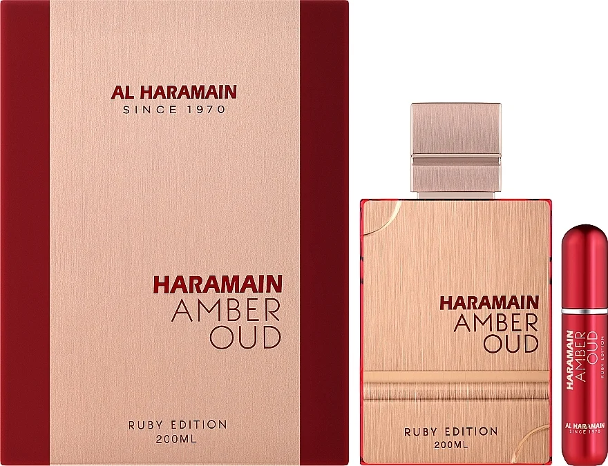 Al Haramain Amber Oud Ruby Edition Set