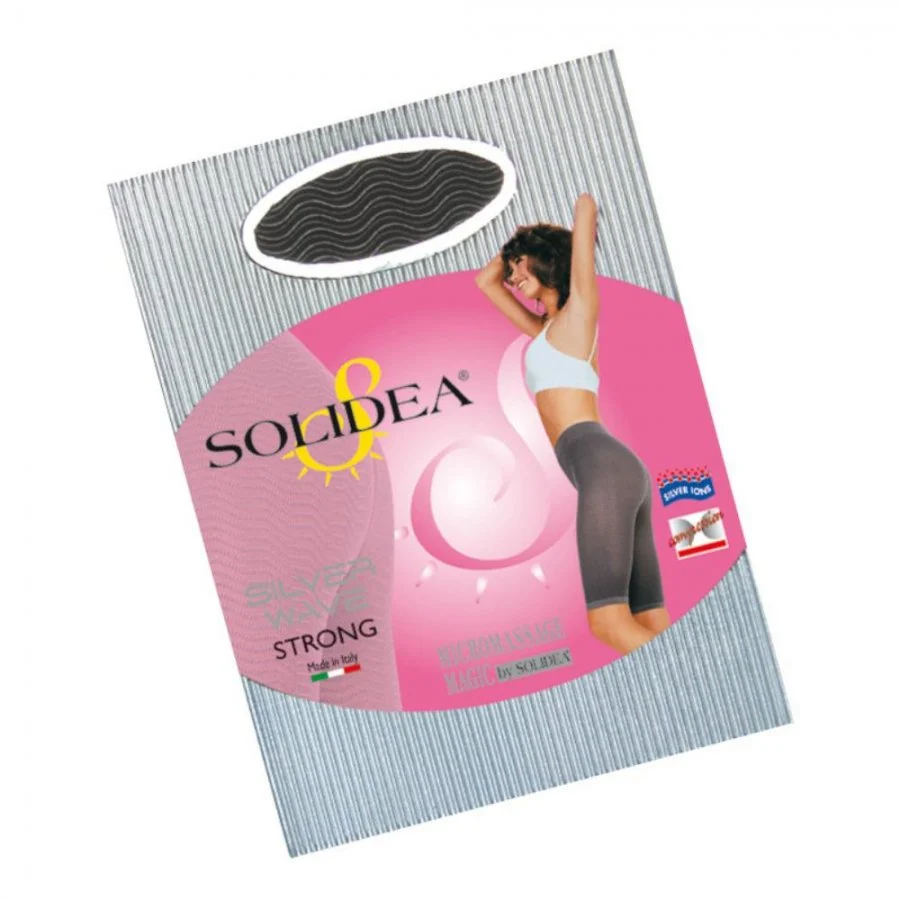 Solidea Silver Wave Strong Bermuda anticellulite Nero M