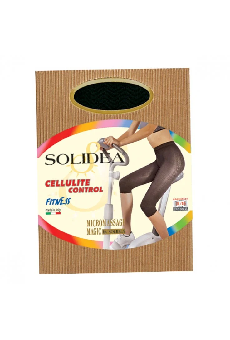 Solidea Panty Fitness Pantaloncini modellanti 12 15mmHg Nero 2M