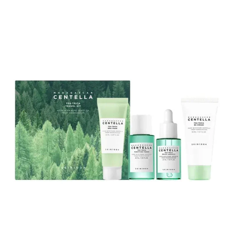Kit da viaggio per tè alla centella del Madagascar (4 pezzi)
