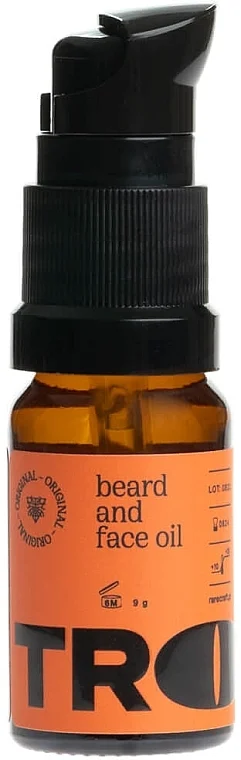 Olio per barba e viso "Trofeo"