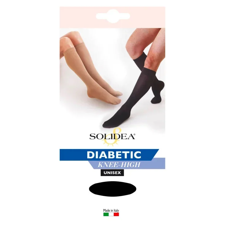 Solidea Gambaletti Diabetic Knee High 1S Camel