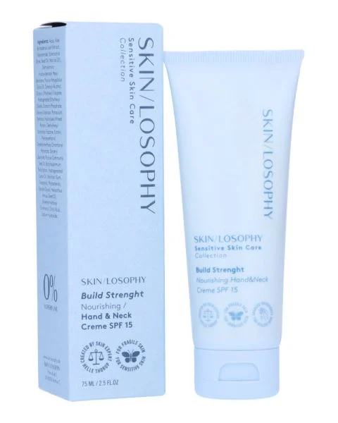 Skin Losophy Build Strenght Nourishing Hand & Neck Creme SPF 15