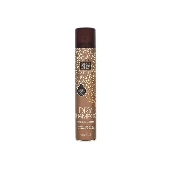 Girlz Only Dry Shampoo For Brunettes With Argan Oil 400ml
