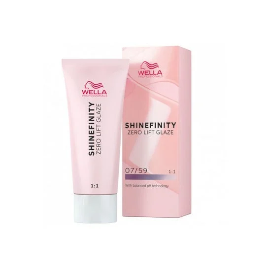 Wella Shinefinity Tinte Zero Lift Glaze Color 07/59 60ml