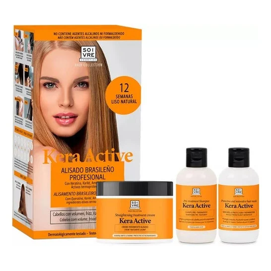 Soivre Cosmetics Kera Active Kit Lisciante Brasiliano