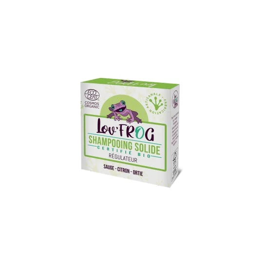 Lov'Frog Solid Shampoo Regular Organic Limone 50g