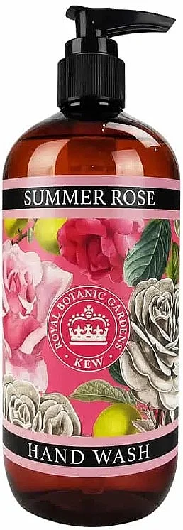Sapone liquido per mani "Rosa estiva"