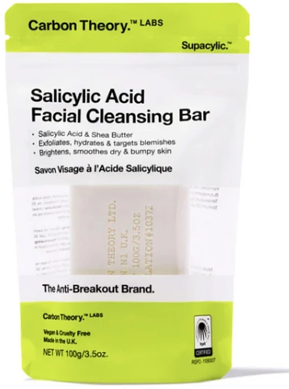 Sapone detergente viso con acido salicilico