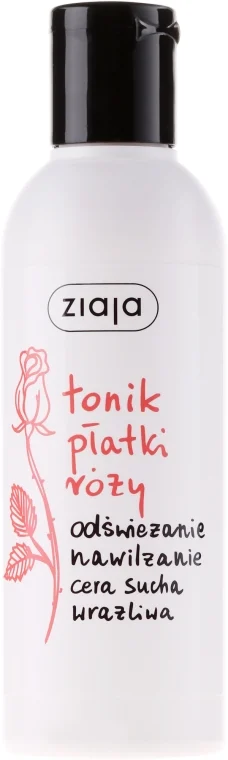 Tonico alla rosa per pelli secche e sensibili