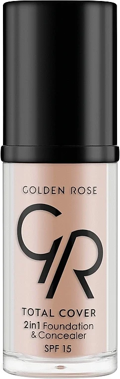 Golden Rose Total Cover 2in1 Foundation & Concealer
