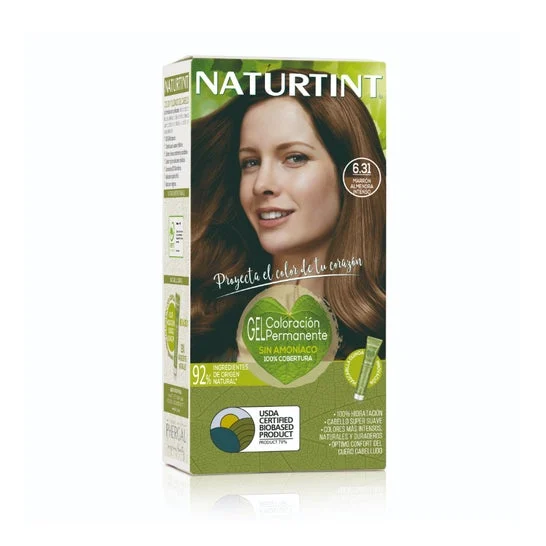Naturtint Tinte de Cabello 6.31 Marron Almendra Intenso 1ud