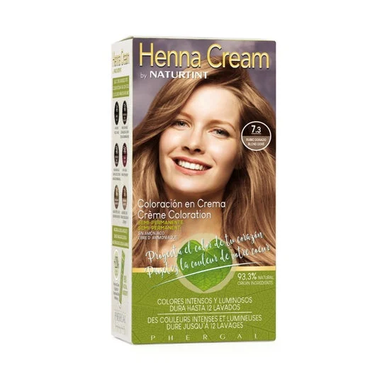 Naturtint Crema Henné 7.3 Biondo Dorato 110ml