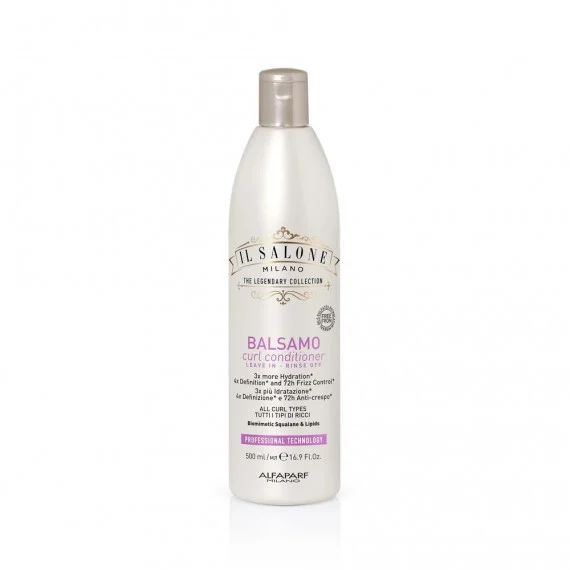 Alfaparf Il Salone Milano Curl Conditioner 500ml - balsamo idratante elasticizzante tutti i tipi di ricci