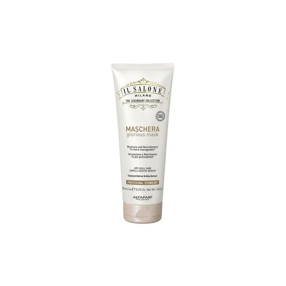 Alfaparf Il Salone Milano Glorious Mask 250ml - maschera nutriente illuminante capelli secchi spenti