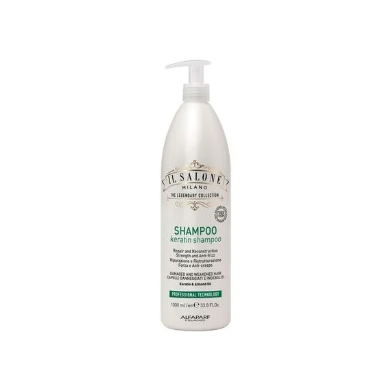 Alfaparf Il Salone Milano Keratin Shampoo 1000ml - shampoo ristrutturante capelli danneggiati fragili