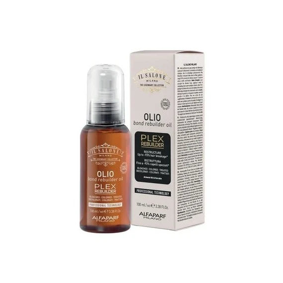Alfaparf Il Salone Milano Plex Rebuilder Oil 100ml - olio ristrutturante capelli colorati danneggiati
