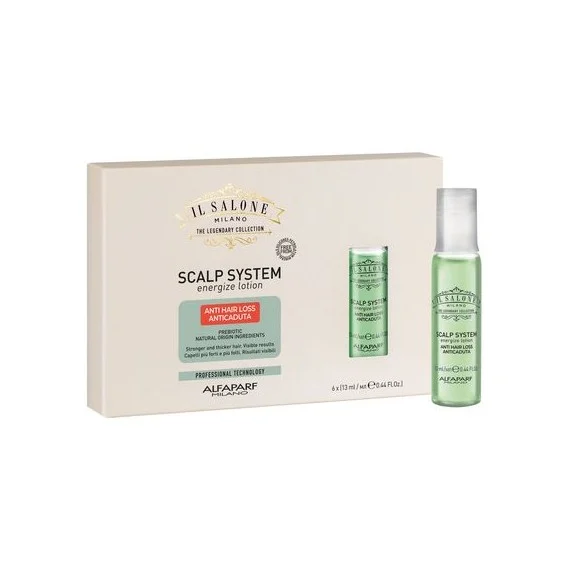 Alfaparf Il Salone Milano Scalp System Energize Lotion Anti-caduta fiale 6x13ml - fiale anticaduta capelli fragili