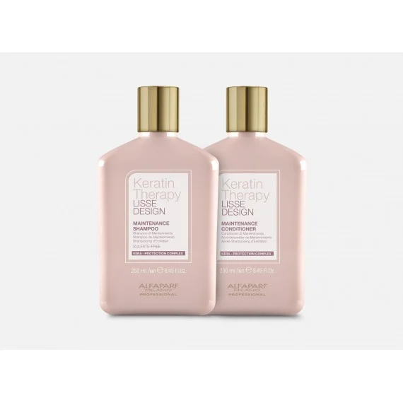 Alfaparf Lisse Design Keratin Therapy Lisse Design Shampoo+Conditioner 250+250ml