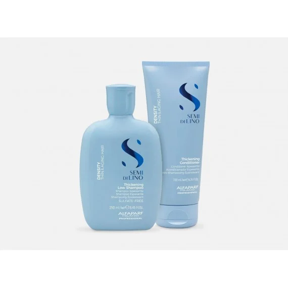Alfaparf Semi Di Lino Density Shampoo+Conditioner 250+200ml - kit capelli fini