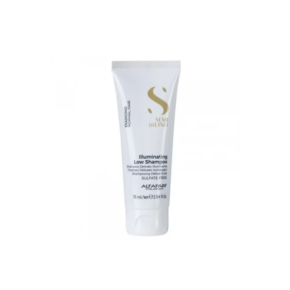 Alfaparf Semi Di Lino Diamond Illuminating Low Shampoo 75ml TRAVEL SIZE - shampoo illuminante tutti tipi capelli