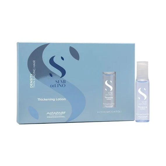Alfaparf Semi di Lino Density Thickening Lotion 6x13ml - trattamento ispessente capelli sottili fini