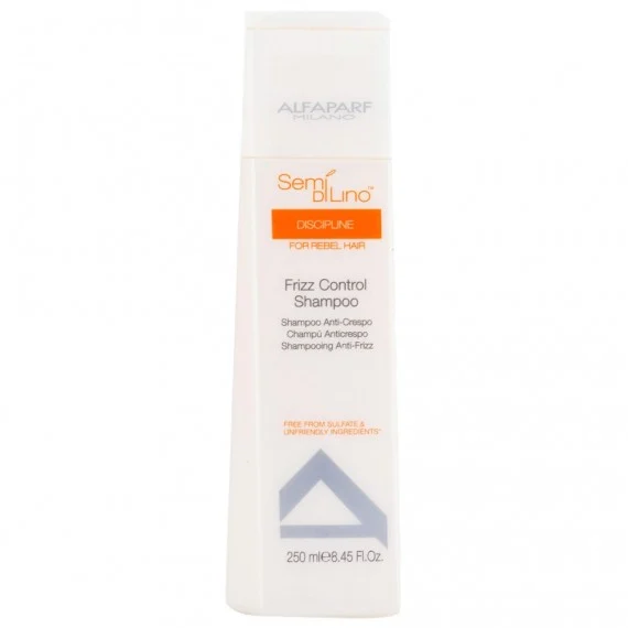 Alfaparf Semi di Lino Discipline Frizz Control Shampoo 250 ml - shampoo capelli ricci e ribelli