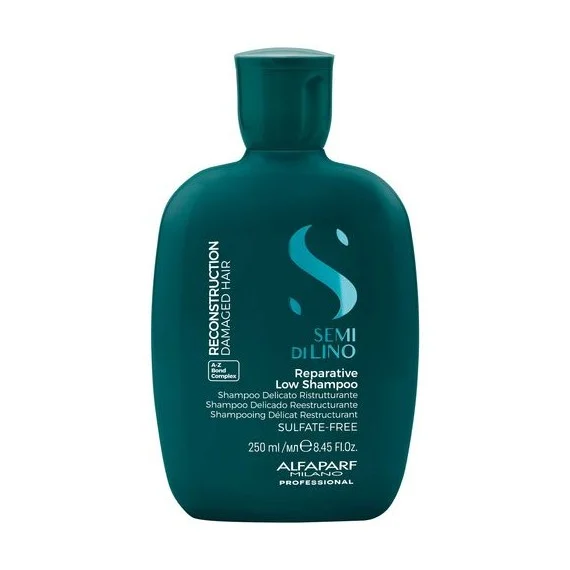 Alfaparf Semi di Lino Reparative Low Shampoo 250ml - shampoo ristrutturante capelli danneggiati