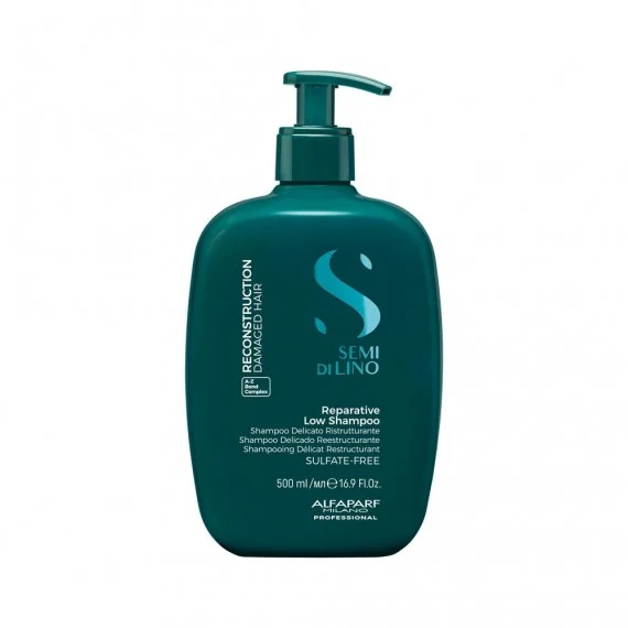 Alfaparf Semi di Lino Reparative Low Shampoo 500ml NEW - shampoo ristrutturante capelli danneggiati