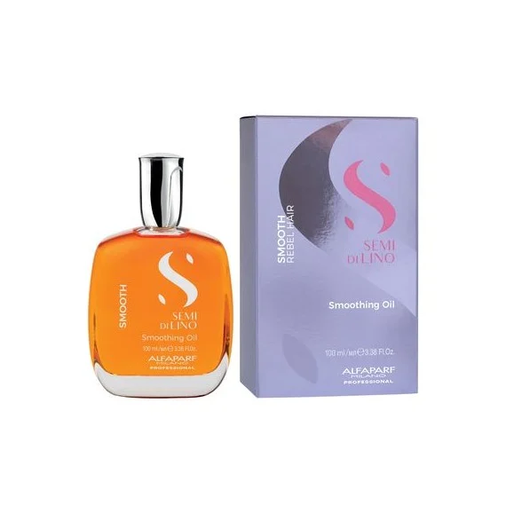 Alfaparf Semi di Lino Smoothing Oil 100ml - olio lisciante levigante capelli ribelli crespi