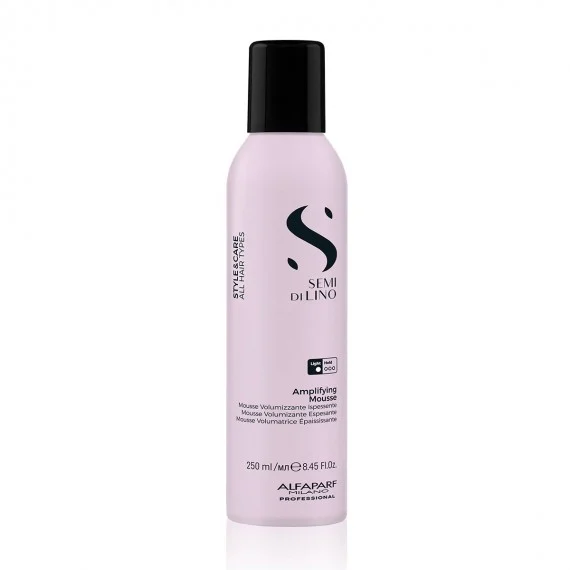 Alfaparf Semi di Lino Style&Care Amplifying Mousse 250ml - mousse volumizzante capelli fini sottili