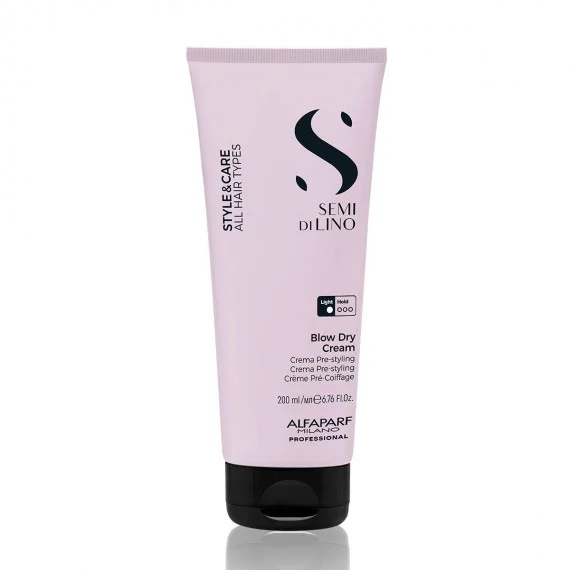 Alfaparf Semi di Lino Style&Care Blow Dry Cream 200ml - crema pre-styling tutti capelli