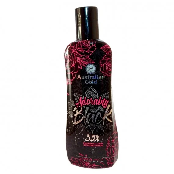 Australian Gold Adorably Black 35X 250ml - intensificatore stimolatore di abbronzatura