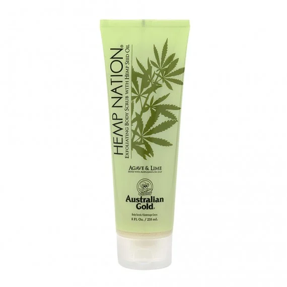 Australian Gold Hemp Nation AGAVE & LIME Exfoliating Body Scrub 235ml - scrub corpo Agave/Lime