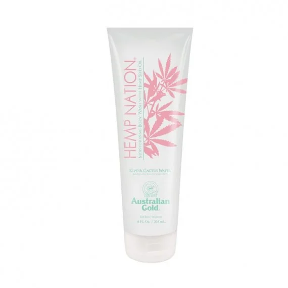 Australian Gold Hemp Nation KIWI & CACTUS WATER Moisturizing Body Wash 235ml - doccia/schiuma idratante dopo sole Kiwi/Cactus
