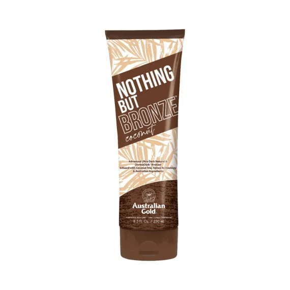 Australian Gold Nothing But Bronze Coconut 250ml - crema solare anti-age con abbronzante protezione tatuaggi