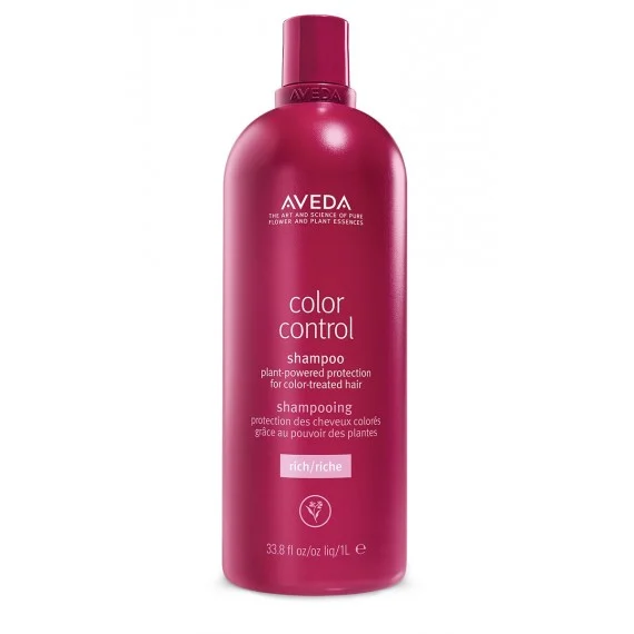 Aveda Color Control Shampoo Rich 1000ml - shampoo nutriente protettivo capelli colorati spessi
