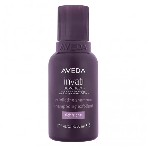 Aveda Invati Advanced Exfoliating Shampoo Rich 50ml TRAVEL - shampoo esfoliante anticaduta capelli grossi
