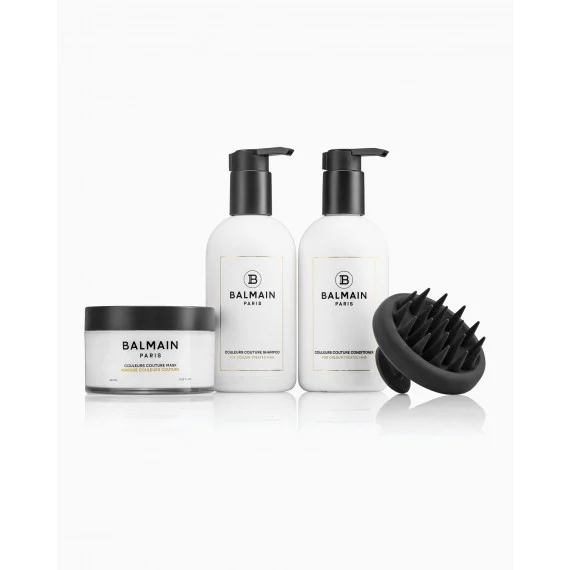 BALMAIN PARIS HAIR Couleurs Couture Care Set - kit idratante nutriente e protettivo capelli colorati danneggiati