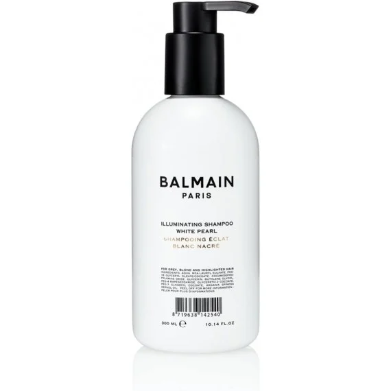 BALMAIN PARIS HAIR Illuminating Shampoo White Pearl 300ml - shampoo tonalizzante bianco perla capelli biondi bianchi