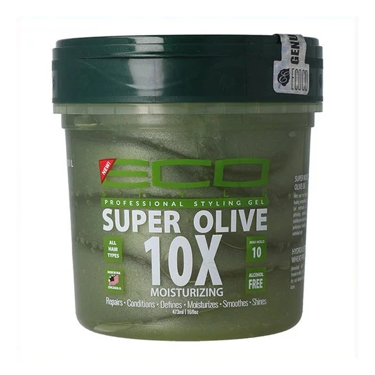 Eco Styler Super Olive 10X Gel Fissante Senza Alcol Forte 473ml